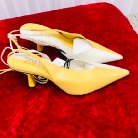 ZARA LEATHER Tie Up Shoes, 40, NWT - Picture 5 of 6